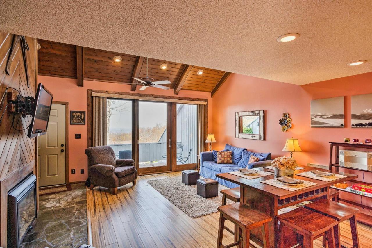 Pet-Friendly Beech Mountain Condo Steps To Slopes Zewnętrze zdjęcie
